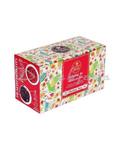 KARMA KETTLE ROSEHIP AND  HIBISCUS TEA 25TB