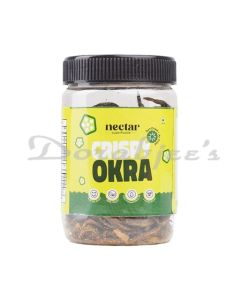NECTAR SUPERFOODS SUN DRIED AIR FRIED CRISPY OKRA CHIPS 40G