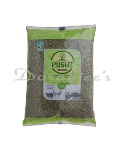PUSHT ORGANIC MOONG WHOLE 500G