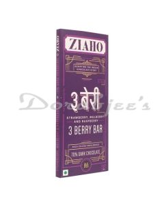 ZIAHO CHOCOLATE 70 DARK MAHABALESHWAR 3 BERRY 65G