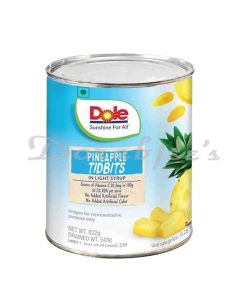 DOLE PINEAPPLE TIDBITS 822G