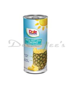 DOLE PINEAPPLE 100% JUICE FROM CONCENTRATE   240ML