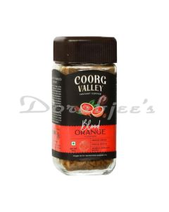 COORG VALLEY BLOOD ORANGE FLAVORED INSTANT COFFEE 50G