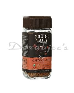 COORG VALLEY RICH CHOCOLATE FLAVORED INSTANT COFFEE 50 G