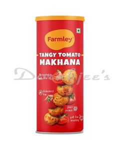 FARMLEY ROASTED AND FLAVORED MAKHANA FOX NUTS  TANGY TOMATO JAR 90 G