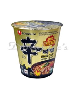 NONGHIM SHIN SPICY CHICKEN CUP NOODLE 68G