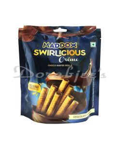 MADDOX SWIRLICIOUS CHOCOLATE WAFER ROLL BISCUIT 1356G 22 ST POUCH