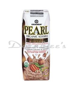 KIKKOMAN PEARL ORGANIC COCOA SOYMILK TETRA PACK 240ML