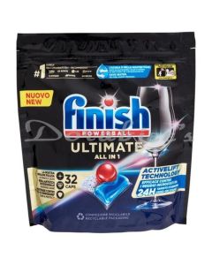 FINISH ULTIMATE ALL IN ONE REGULAR PASTIGLIE LAVASTOVIGLIE 32 CAP