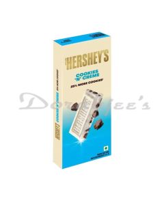 HERSHEY COOKIES N CREAM CHOCOLATE BAR 90G