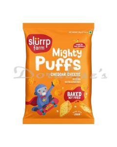 SLURRP FARM MIGHTY PUFFS BAKED CHEDDAR CHEESE 20G