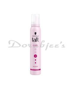 SCHWARZKOPF SCHWARZKOPF TAFT CURL HOLD 3 HAIR MOUSSE FOR LONG LASTING CURLS 200ML