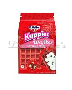 DR OETKAR KUPPIES STRAWBERRY WAFFLES 180G