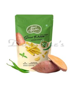 SUPER MUNCHIES CHILLI MINT SWEET POTATO CHIPS 55G