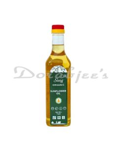 SAAG ORGANIC SUNFLOWER OIL  1 LTR