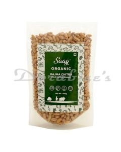 SAAG ORGANIC RAJMA CHITRA RED KIDNEY BEANS CHITRA – 500 G