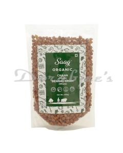 SAAG ORGANIC CHANNA WHOLE BENGAL GRAM WHOLE 500 G