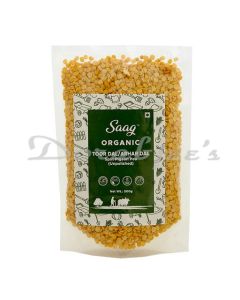 SAAG ORGANIC TOOR DAL ARHAR DAL SPLIT PIGEON PEA – 500 G