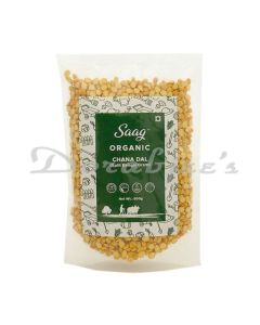 SAAG ORGANIC CHANNA DAL SPLIT BENGAL GRAM 500 G