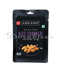 KARI KARI ROASTED RICEC RACKER SESAME SOY 18G