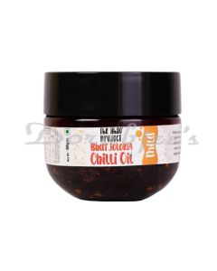 THE KHAO PROJECT BHUT JOLOKIA CRUNCHY CHILLI OIL MILD  80 G