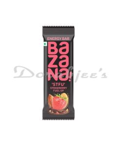 BAZANA STRAWBERRY ENERGY BARS 38G