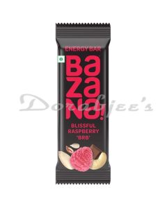 BAZANA ENERGY BAR  RASPBERRY 38 G