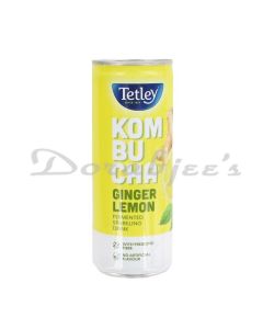 TETLEY KOMBUCHA GINGER LEMON FLAVOR 250ML