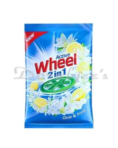 WHEEL LEMON & ORANGE POWDER DETERGENT A+ 4KG BLUE