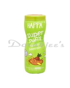 HAPPA MULTIGRAIN CARROT & BEETROOT MELTS SUPER PUFFS 40G