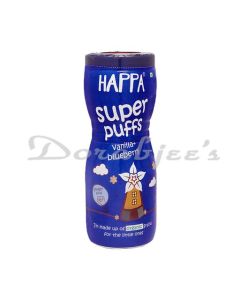 HAPPA MULTIGRAIN VANILLA & BLUEBERRY MELTS SUPER PUFF 40G