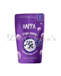 HAPPA BLUEBERRY YOGO MELTS FRUIT & YOGURT SNACK FOR LITTLE ONES BABY SNACKS 20 G