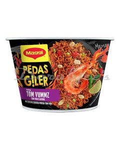 MAGGI NOODLES PEDAS GILER AYAM BAKAR ROASTED CHICKEN FLAVOR BOWL 93G