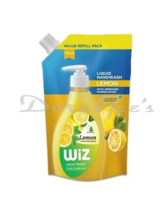 WIZ HAND WASH 750ML POUCH LEMON