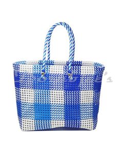 MULTICOLOR HANDMADE NYLON WIRE SHOPPING BASKET BAG LARGE SIZE