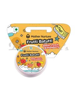 MOTHER NURTURE FRUTTI BATUTTI  APPLE PEACH & STRAWBERRY  STAGE 3 BABY FOOD 100G