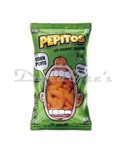 PEPITOS CORN PUFFS  CREAM N ONION XXL PARTY PACK 140G