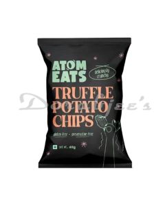 ATOM EATS  TRUFFLE RUFFLED POTATO CHIPS 40G