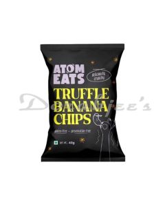 ATOM EATS  TRUFFLE BANANA CHIPS 40G
