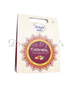 DELIGHT NUTS CELEBRATION GIFT PACK BERRIES MIX AND COCKTAIL MIX 400G