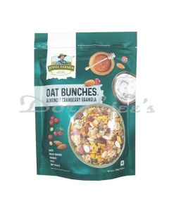 JEWEL FARMER OAT BUNCHES ALMOND & CRANBERRY GRANOLA 200G