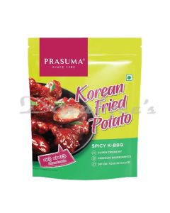 PRASUMA FROZEN KOREAN FRIED POTATO NUGGETS SPICY KOREAN BBQ 275G
