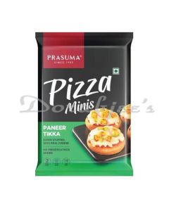 PRASUMA FROZEN PIZZA MINIS  PANEER TIKKA 180G