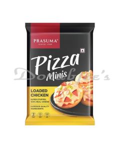 PRASUMA FROZEN PIZZA MINIS  LOADED CHICKEN 180G