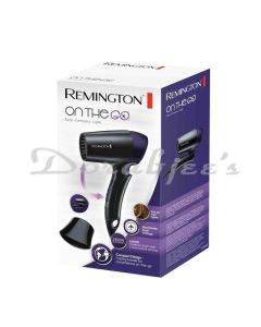 REMINGTON TRAVEL DRYER 1400W D2400 BLACK
