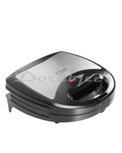 RUSSELL HOBBS RST750WM 750W WAFFLE MAKER WITH NONSTICK COATING WAFFLE BLACK/SILVER