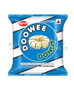DOWEE DONUTS WHITE  CHOCOLATE CAKE 28G
