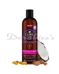 HASK CURL CARE MOISTURIZING SHAMPOO 355ML