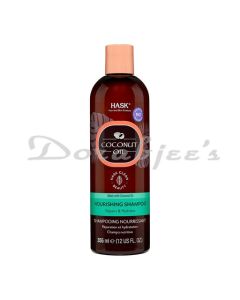 HASK COCONUT OIL NOURISHING SHAMPOO 355ML HYDRATING & NOURISHING SHAMPOO