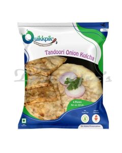 QUIKKPIK FROZEN ONION KULCHA 400 G 4 PC
